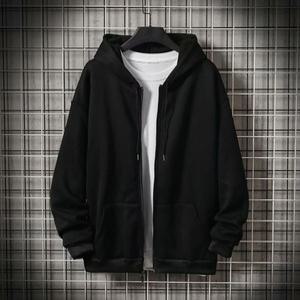 헤드빙  심플 남여공용 오버핏 후드집업 루즈핏후드