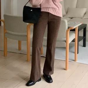 [코코블랑] 제너 부츠컷 밍크기모 골덴팬츠(숏,미들,롱)