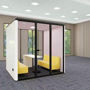 피아노방음부스 이동형 방음실 무음창고 가정용 생방송실 회의실 피아노실 녹음실 사무실