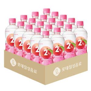LL 롯데칠성 2% 이프로부족할때 PET 이온음료 500ml X 24개입 복숭아맛 ( 스포츠 음료수