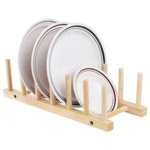 [기타]정리대 거치대 밥 그릇 접시꽂이 주방 우드 접시 접시 (WFH17VW)