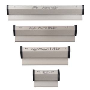 아톰 원터치클립 책상 메모홀더 슬라이드 레일 벽면부착 주문표 영수증 서류자료