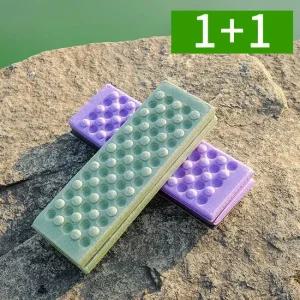 1+1 1인용 휴대용 접이식 방석 39cm 미니 야외 방수 전용파우치포함