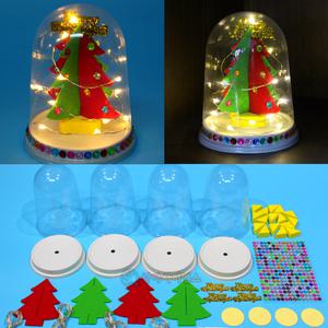 LED줄조명장식만들기 크리스마스트리 발광다이오드원리 4인세트