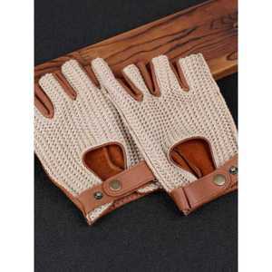 남자 운전용 가죽장갑 반장갑 남자반장갑 드라이빙