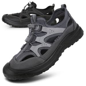 발편한 경량 망사 여름 남성샌들 캠핑신발 시원한 여름신발 휴가 운전자샌들