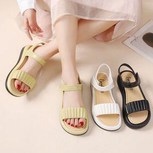 바이시유 하퍼 신상 여성샌들 발편한 여자 여성 여름 스트랩 샌들 슬리퍼