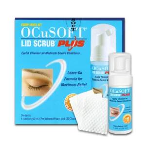 오큐소프트 리드 스크럽 플러스 (세정제+패드120매) 눈꺼풀 세정제