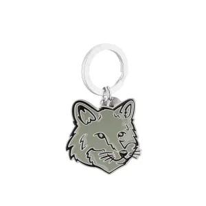 [메종키츠네]25SS 메종키츠네 MM06904AM1002 0079 볼드 폭스 헤드 키링 배이 리프