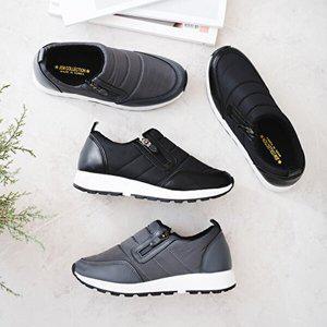 [엑스퍼스][엑스퍼스] 국내제작 여성 패딩 방한화 겨울 털 보온 패딩슬립온 겨울운동화 마룬지퍼