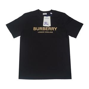 버버리 모드 로고 여성 반팔 티셔츠 블랙 81042481