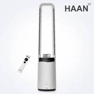 가정용 업소용 한경희 저소음 리모컨 날개없는 선풍기 NF4500 화이트 신형 타워형 무드등