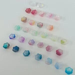 은방울꽃 비즈 식물 책갈피 끈갈피 꽃다발 키링 만들기 DIY 재료 부자재 공예 구슬 글라스 악세사리 팔찌 목걸이 꽃 잎 받침 팬던트