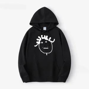 후드티 오버핏 후드집업가을 남성 만화 그래픽 Rihanna ANTI 프린팅 의류 캐주얼 후드 탑 streetwear 패션