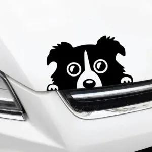 희망S 멍멍이 차량용스티커   초보운전 자동차 셀프 초보운전 캐릭터스티커