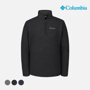 [롯데백화점]컬럼비아 남성 그레이트 하트 마운틴 하프집 티셔츠 AE1534