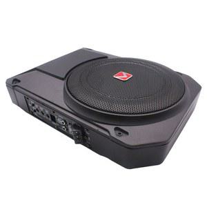 바닥 우퍼 카우퍼 10인치 차량용 자동차 카 오디오 고전력 20Hz ~ 150Hz 주파수 울트라 슬림 컴팩트 액티브 서브 시스템 혼 12V 범용