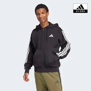 [아디다스코리아공식] JD1870 에센셜 3S 플리스 후디