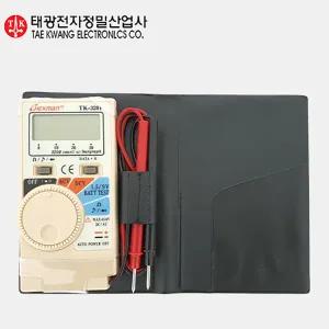 태광 디지털 멀티 테스터 TK-3201 디지털포켓 전압 전류측정기 멀티