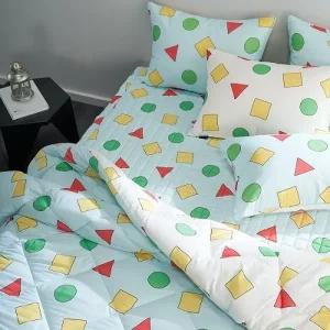 빅짱구 차렵이불 싱글 세트 블루