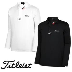 타이틀리스트 2선띠 긴팔 티셔츠 - 봄 가을 신상(남성)(골프)