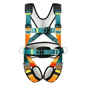 클라이밍 하네스 암벽 전신 등반용 안전 안장 암벽등반