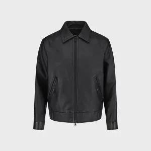 [앤드지](타임스퀘어점패션관)남성 비건레더 트러커 가죽자켓 BSF5LJT1101