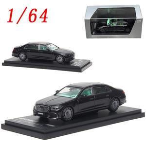 AR 박스 다이캐스트 1/64 스케일 벤츠 합금 자동차 마이바흐 S850 모델 플레이 차량 마스터피스  컬렉션 장