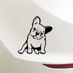 희망S 프렌치 불독 차량용 스티커 / DIY 자동차 주유구
