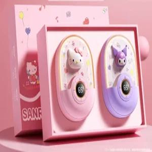 산리오 키티 손난로 캐릭터 굿즈 쿠로미 충전 자가 발열 핸드 그립형 핫팩 미니 휴대 여자 생일 수능선물