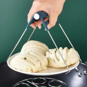 [콩심팥심]불판집게 조리용 손잡이 집게 그릇집게 캠핑 주방용