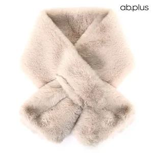 [ab.plus] 소프트 쁘띠 퍼 머플러 (LSZ1MA81A)