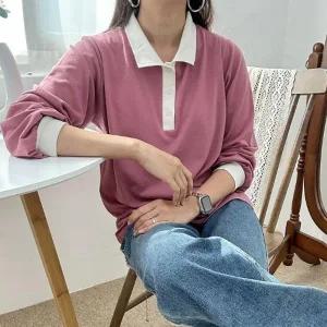 빅사이즈 308 배색셔링무지카라루즈티 DBNP840