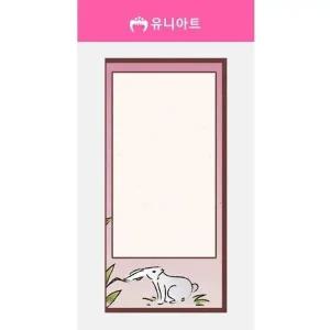 [골드스마일]병풍 만들기 4폭 유니크 디자인 나만의