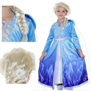 여아 엘사 겨울왕국2 가발 캐릭터코스튬 공주의상소품
