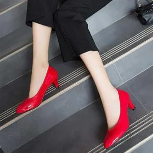 [아우트]여성화 미들힐 봄슈즈여름슈즈 오피스 신발