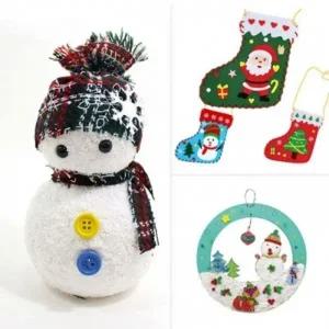 뚝딱 겨울 홈스쿨 만들기 시리즈 B 유아 어린이집 교구 재료