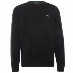 LACOSTE 라코스테 25FW Organic Cotton Crew Neck Sweater  AH1985-031)  오가닉 코튼 크루넥 스웨터)