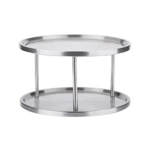 모나코올리브 2단 회전 트레이 주방 양념통 정리대