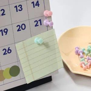 압정 마카롱 핀 소형 메모용 게시판용