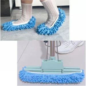 [알티피아]탈착식 발걸레 5세트 청소슬리퍼 걸레리필 슬리퍼커버