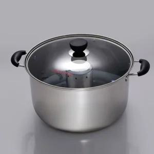 키친아트 스팀 빨래솥 열탕 소독 삶통 행주 냄비 30CM