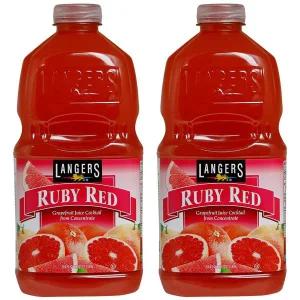 랭거스 루비레드 자몽 1.89L x 8페트 수입 주스