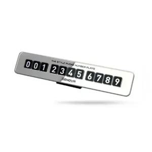 주차알림판) 하이글로시 미러 연락처 알림판 주차알림판 차량전화번호 연락처알림판