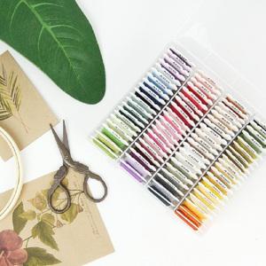 m 프랑스 자수실 세트 (80색) 십자수실세트