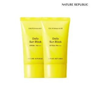[1+1] 캘리포니아 알로에 데일리 선블럭 SPF50+ PA++++