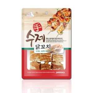 펫스토리 수제 닭꼬치 90g 강아지간식 애견간식