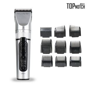 제니아 탑노치 IPX6방수 6단계 RPM 프리미엄 JT-7 이발기 전문가용 미용실 바리깡