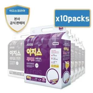이지스 세이브 라운드(T)형 소변패드 속기저귀 30매x10팩(300매)