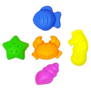 바다 속 이야기 모래놀이 모양틀/키즈맘아트 모래 모양 칼 찍기 틀 커터 몰드 세트 모래성 모션 샌드 아트